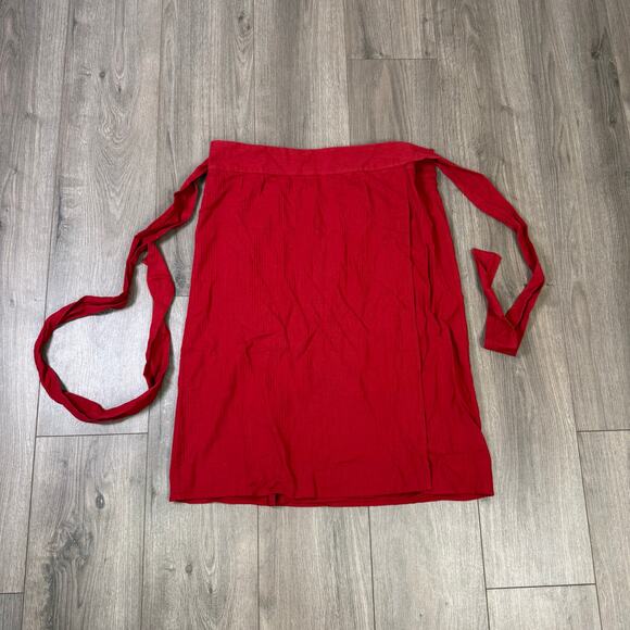 J Crew Airy Gauze Side Tie Cotton Sarong US Women's L New - Picture 2 of 7